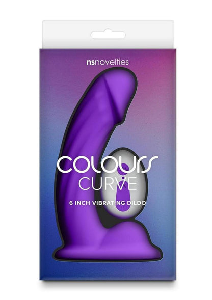 Colours Curve Vibrating Dildo