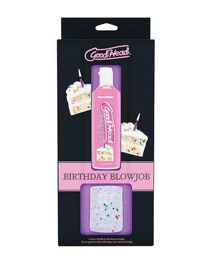 GoodHead Birthday Cake Blowjob Set