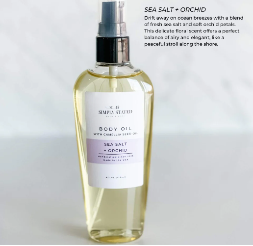 Simply Stated Body & Massage Oil