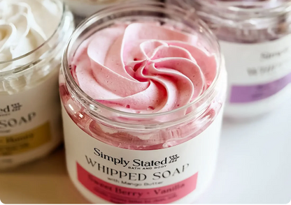 Simply Stated Whipped Soap