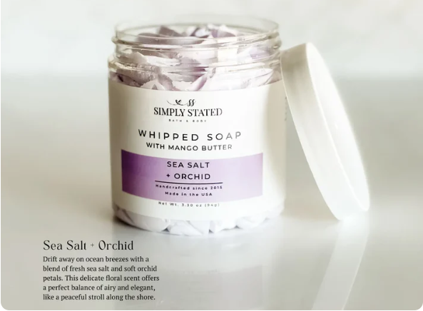 Simply Stated Whipped Soap