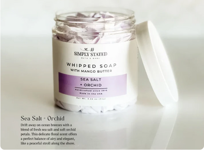 Simply Stated Whipped Soap